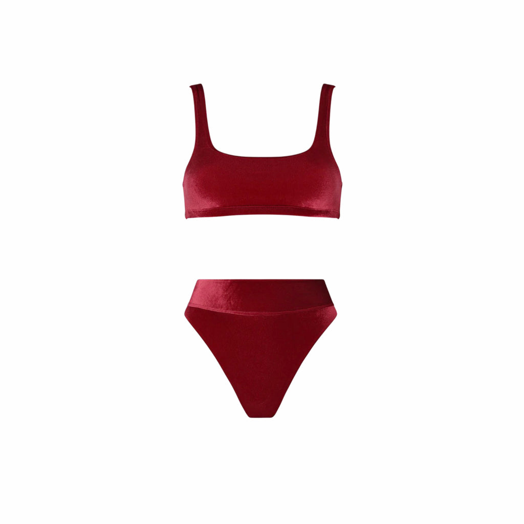 Bandeau Top Rouge V 74