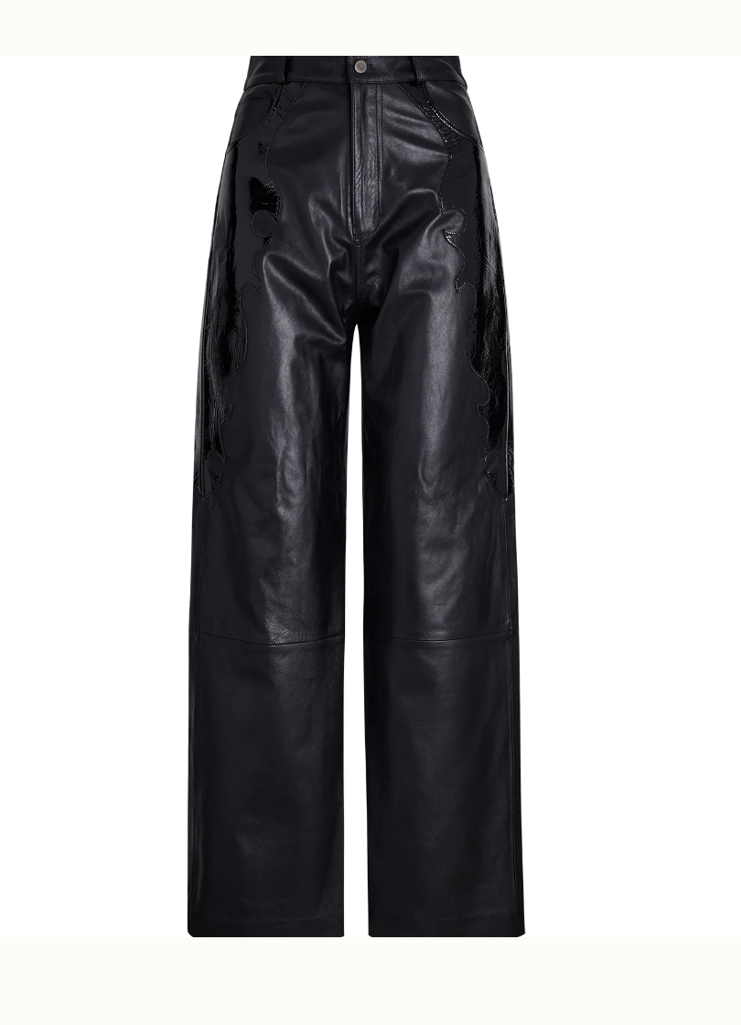 Forastera Patent Leather Pants