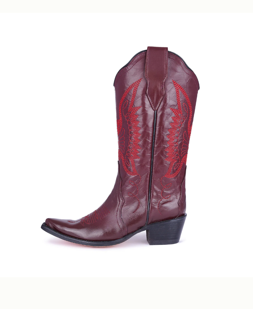 Jornada Boots Burgundy