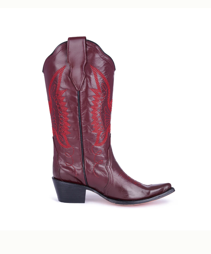 Jornada Boots Burgundy