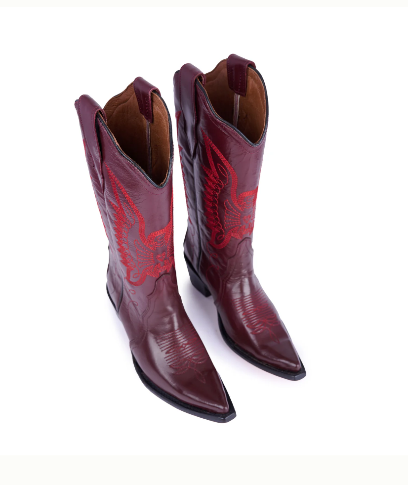 Jornada Boots Burgundy