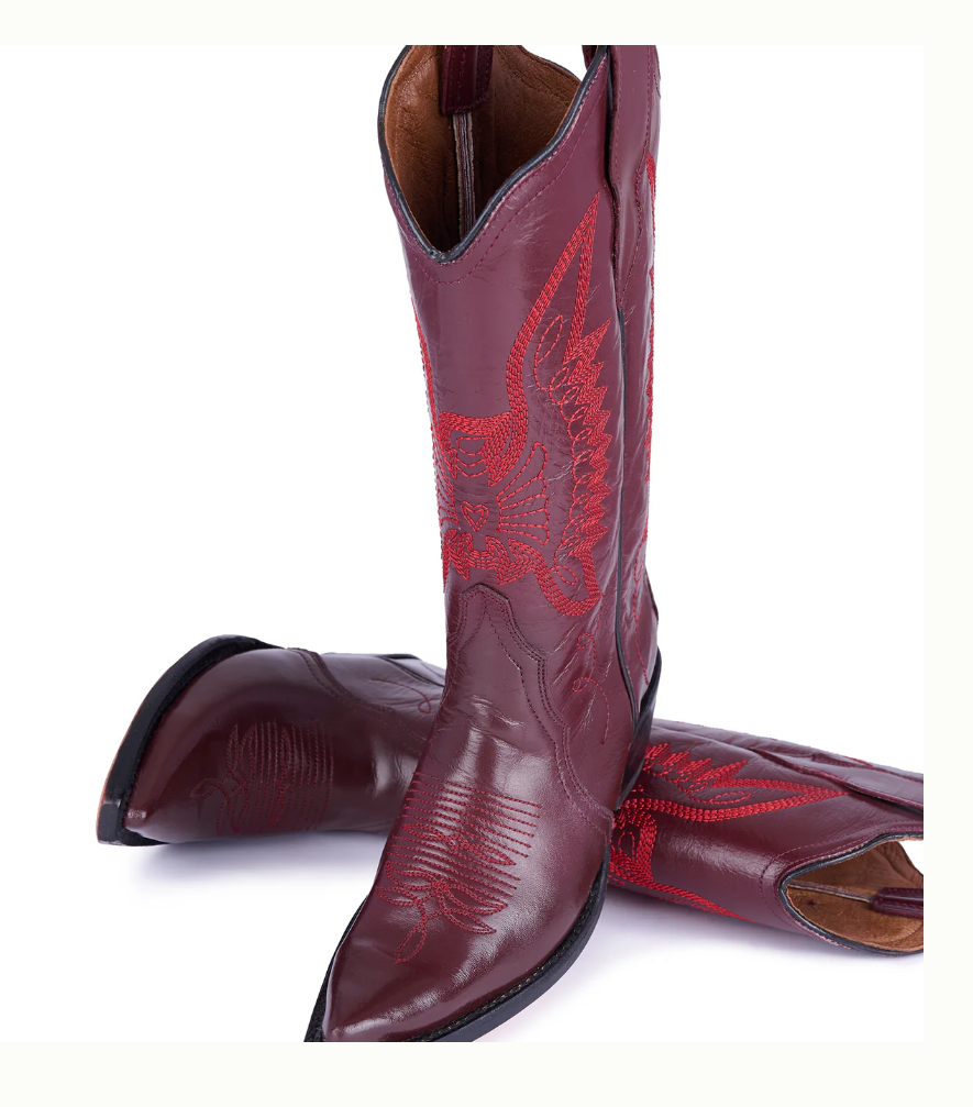 Jornada Boots Burgundy
