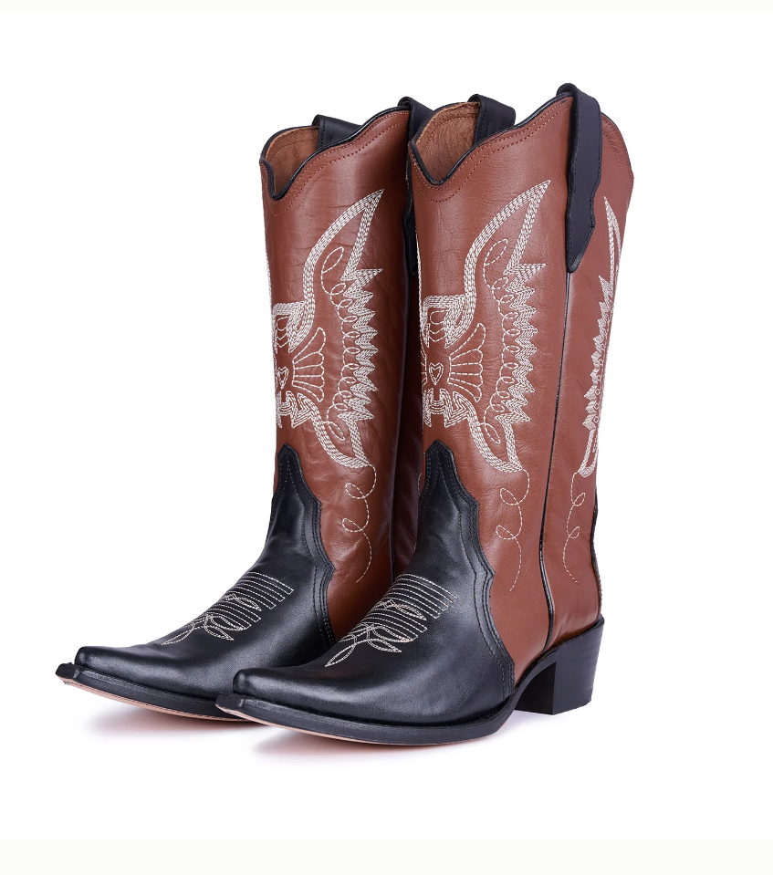 Jornada Boots Black and Brown Duo