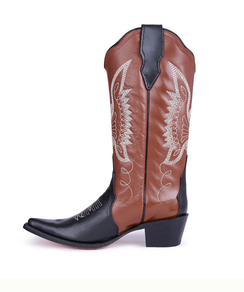 Jornada Boots Black and Brown Duo