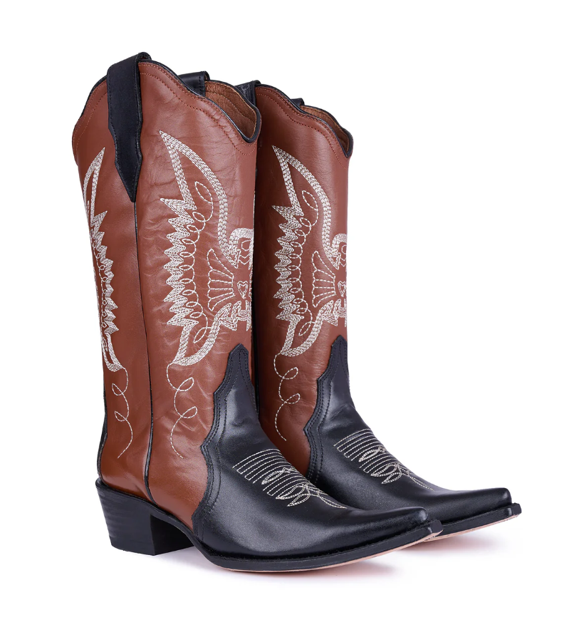 Jornada Boots Black and Brown Duo