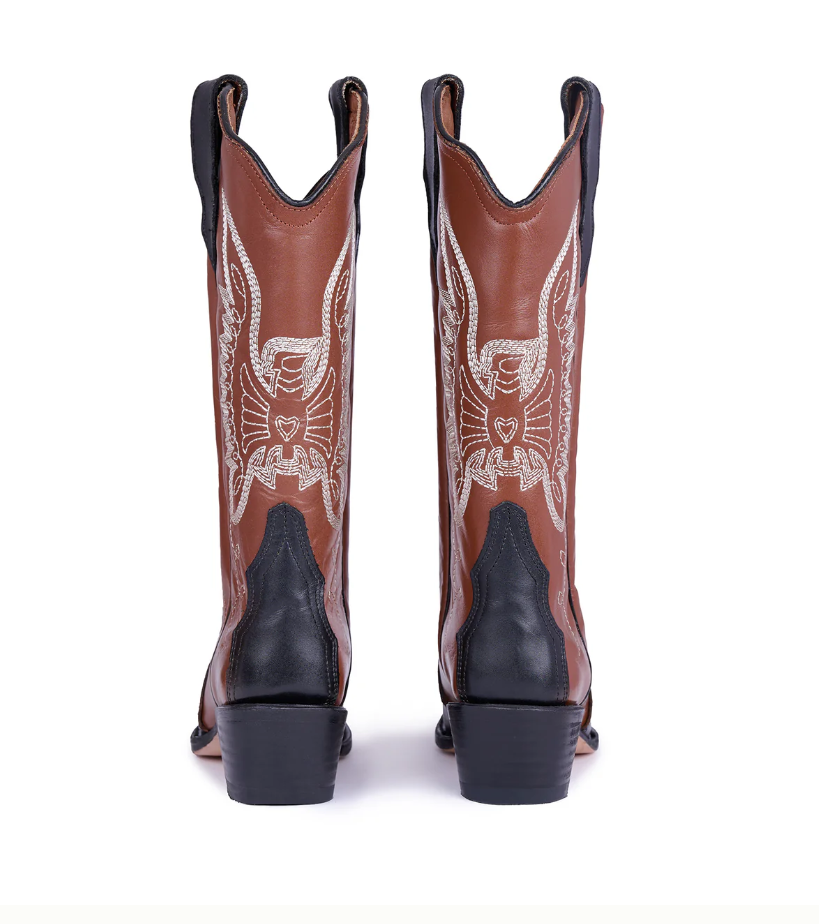 Jornada Boots Black and Brown Duo