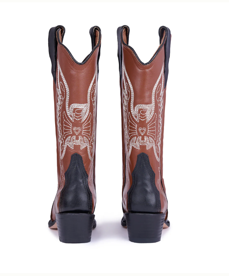 Jornada Boots Black and Brown Duo