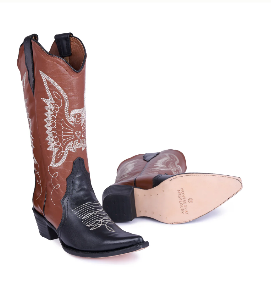 Jornada Boots Black and Brown Duo