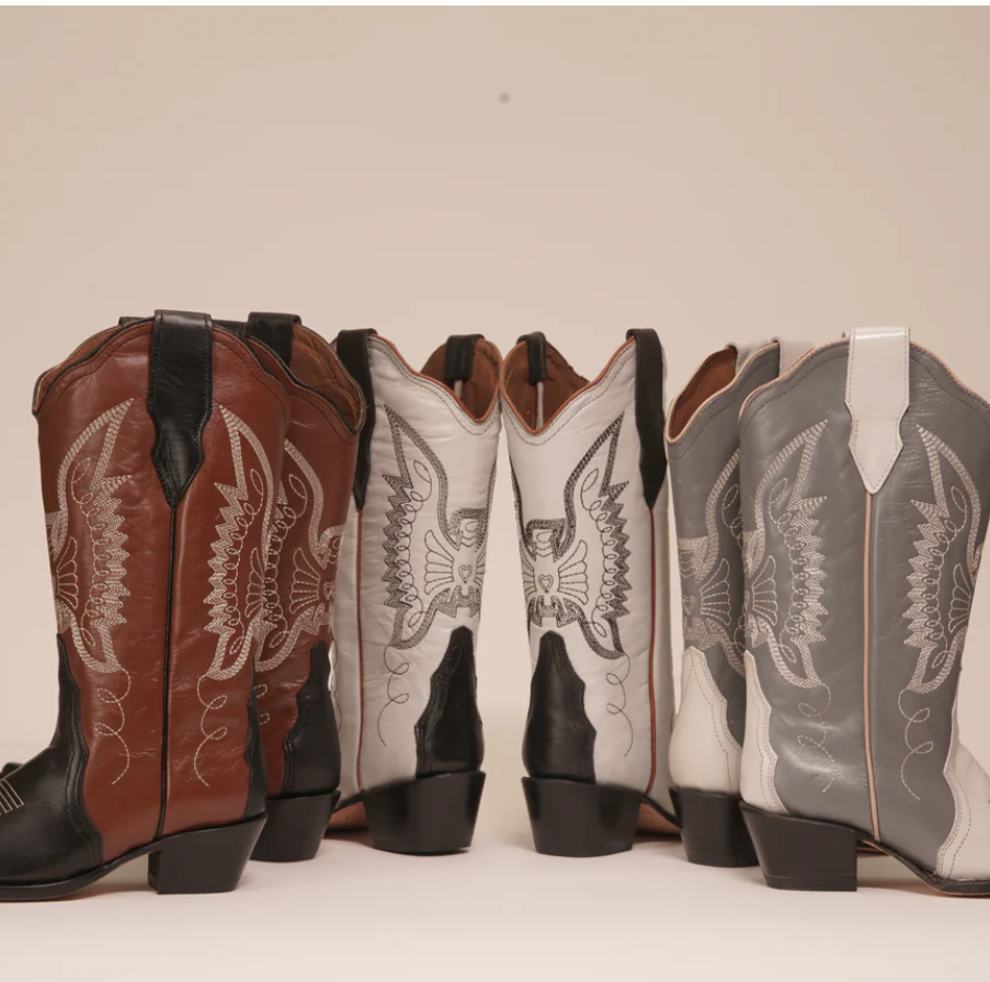 Jornada Boots Black and Brown Duo