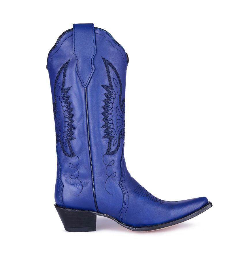 Jornada Electric Blue Cowboy Boots