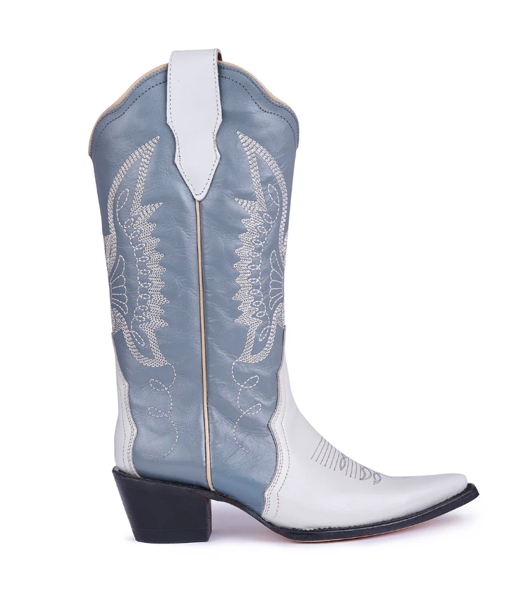 Jornada Duo Gray and Bone Boots
