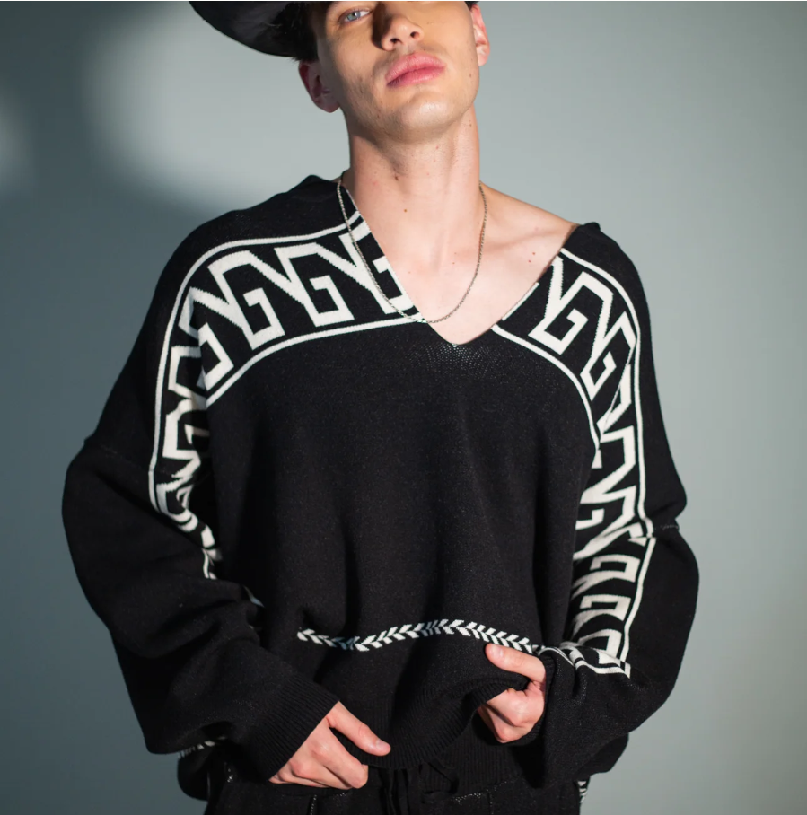 Charro Tracksuit Black and Bone