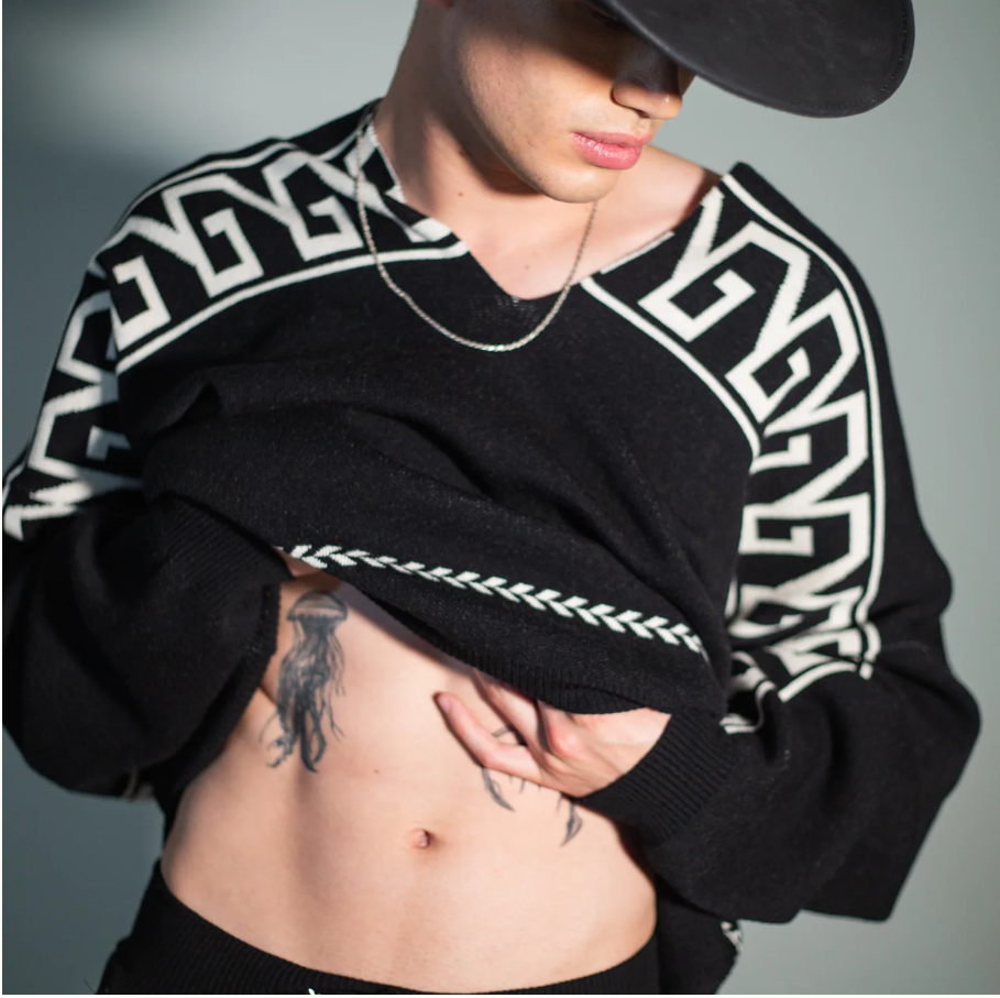 Charro Tracksuit Black and Bone