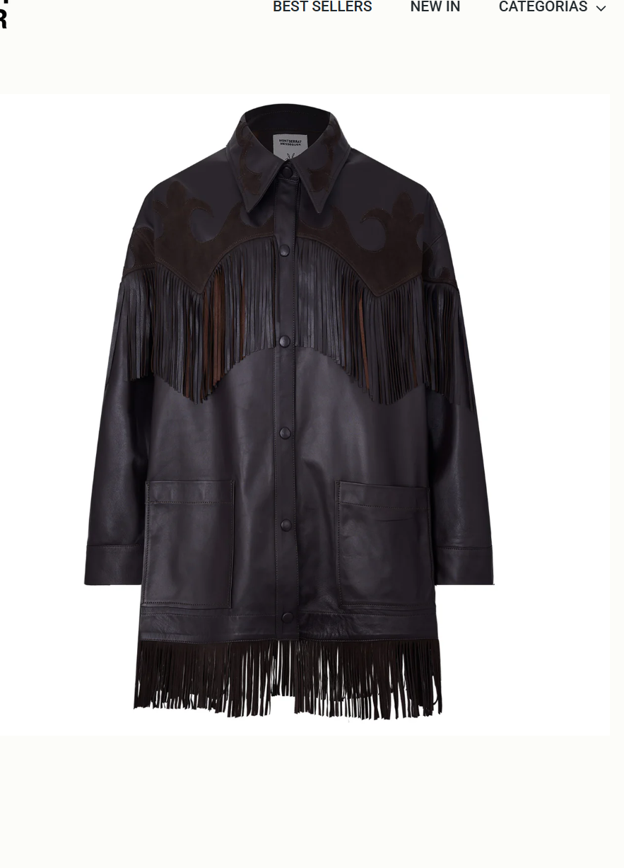 Coyote Oversized Jacket- Chocolate