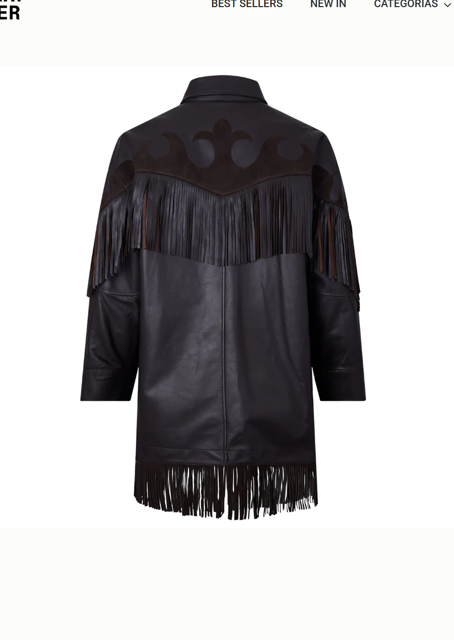 Coyote Oversized Jacket- Chocolate