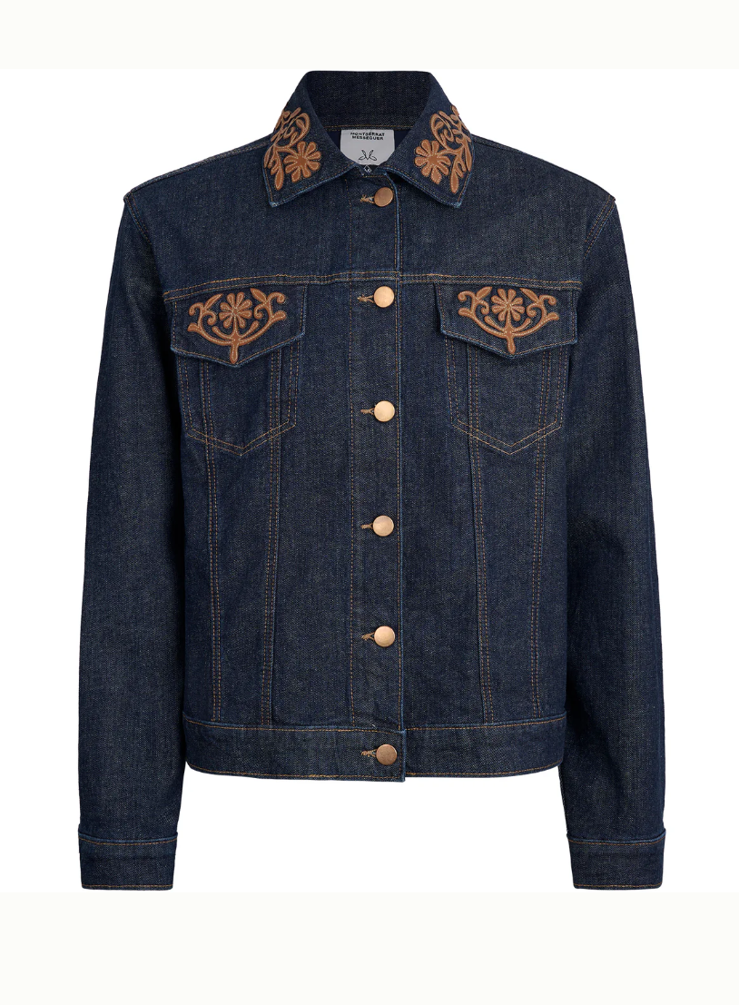 Pockets Denim Jacket Men